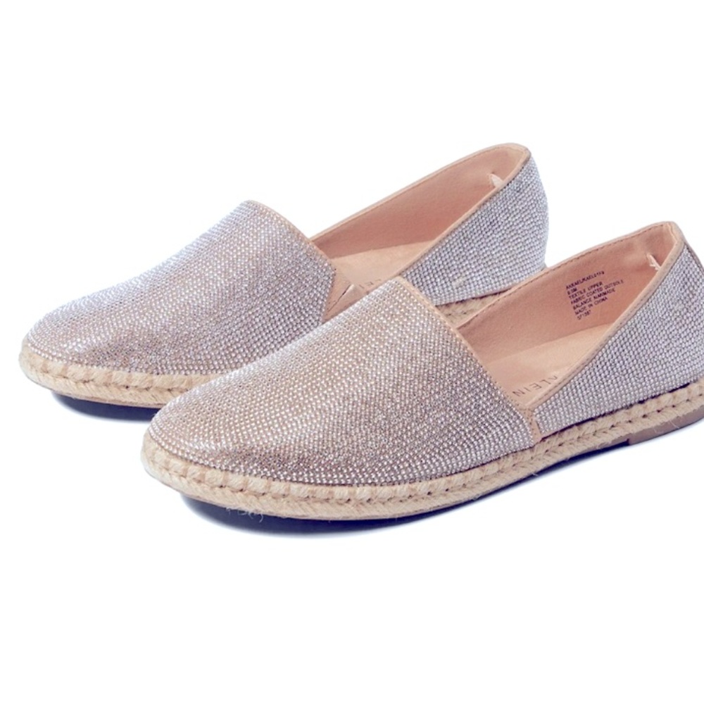 Anne Klein flats Embellished Rhinestones NEW w/o box size 7.5